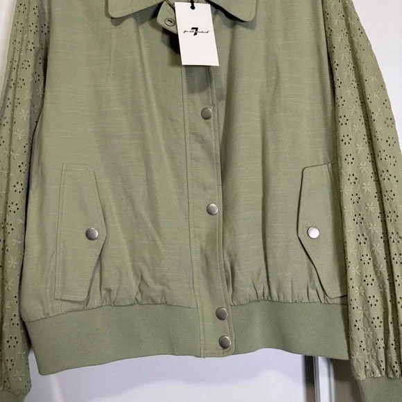 7 For All Men Kind Los Angeles Jacket Size Large - Picture 5 of 5